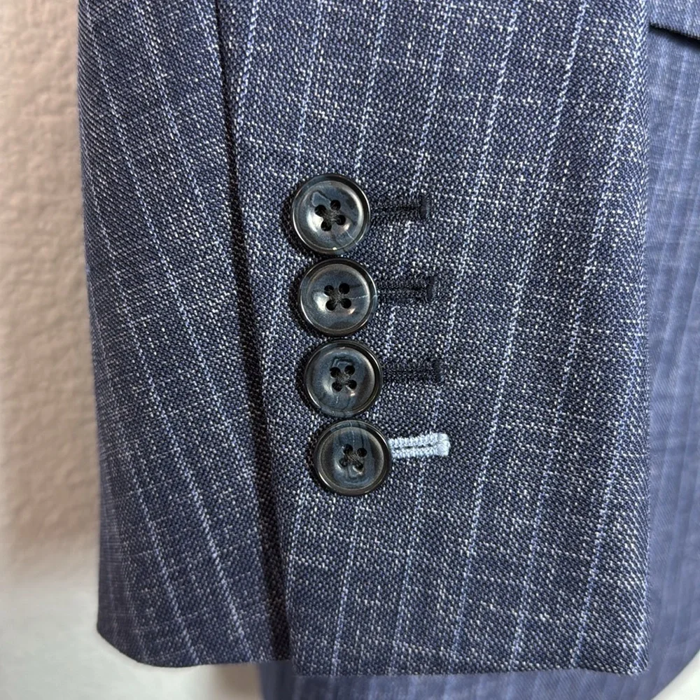 NWT J. Hilburn 100% Wool  Single Breasted Bespoke Blazer‎